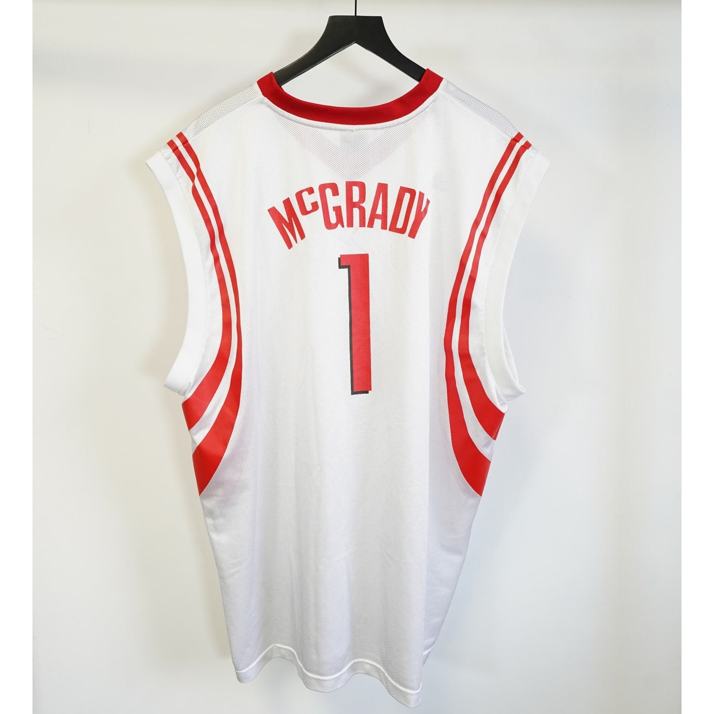(XXL) Vintage Tracy McGrady Adidas Houston Rockets Jersey Men's XXL White Red Y2K