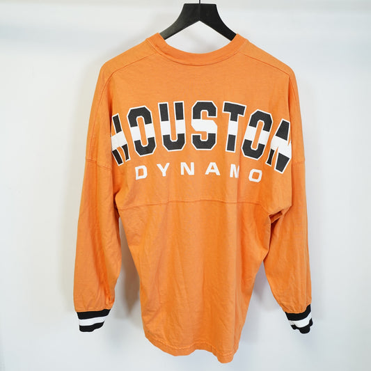 (S) Houston Dynamo Spirit Jersey MLS Soccer Unisex S Orange Fanatics Longsleeve