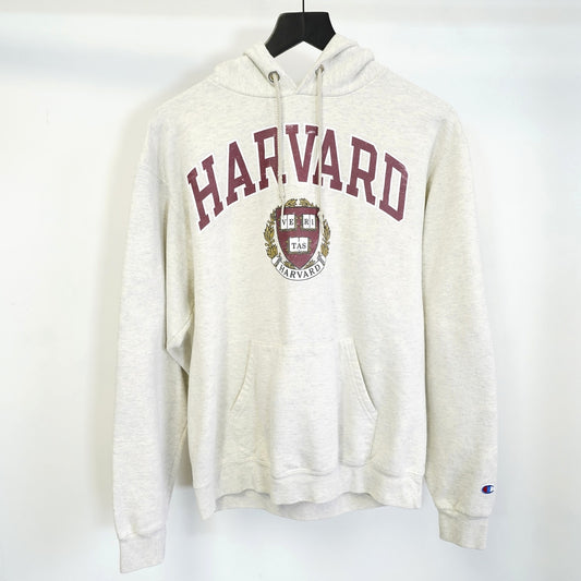 (M) Harvard University Champion Heather Gray Hoodie Men's M