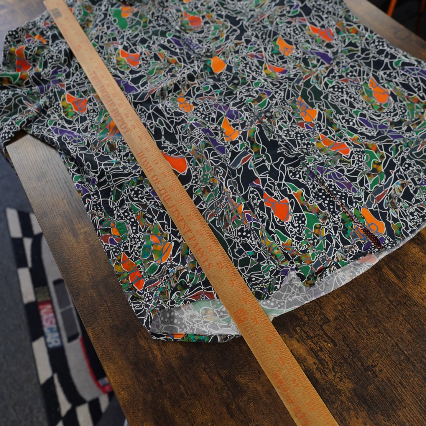 (XL) Robert Graham Samurai Printed Classic Fit Longsleeve Button Up Shirt