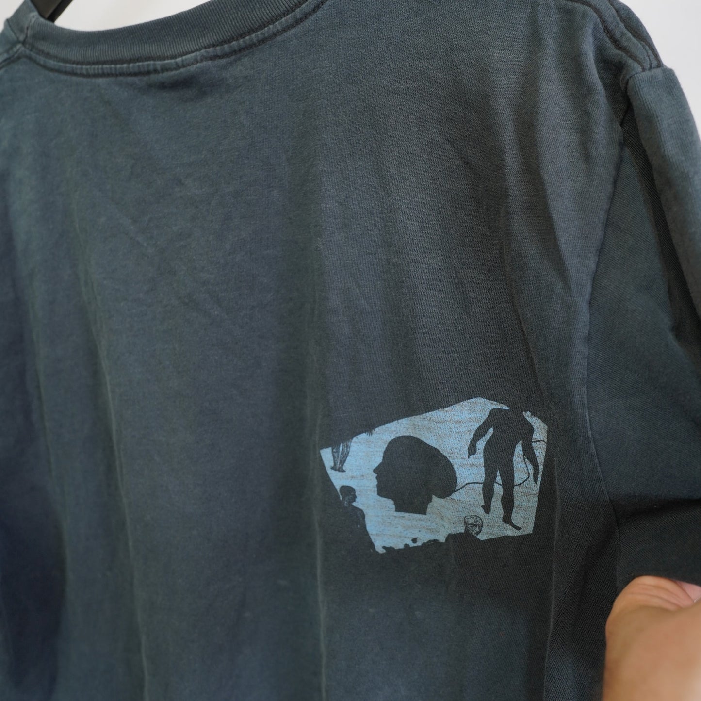 (L) Vintage Volcom Y2K Surf & Skate Tee 2000s Men's L Navy Blue Skater Skateboard