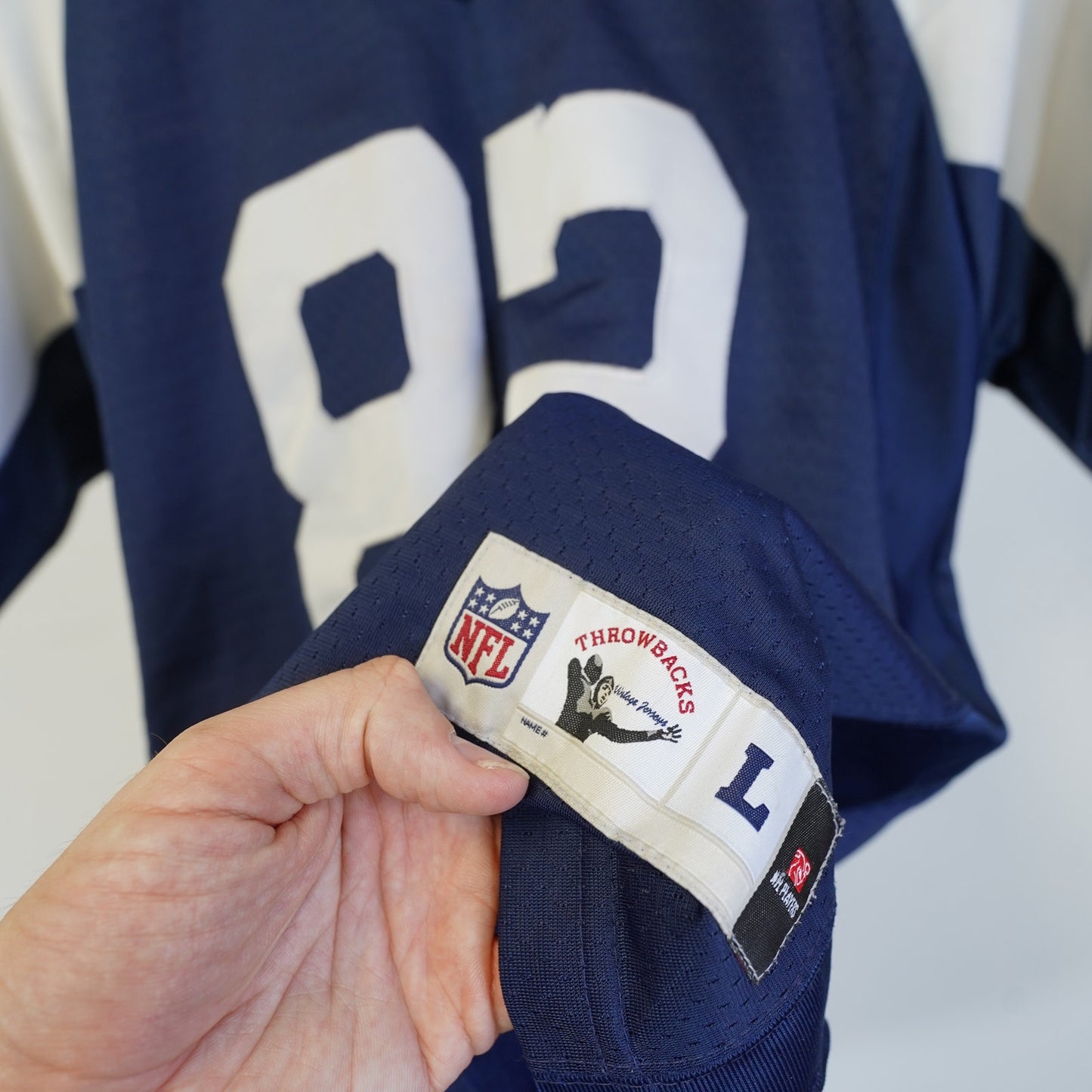 (Youth L) Vtg Reebok Dallas Cowboys Jason Witten Sewn Football Jersey Youth L Throwback