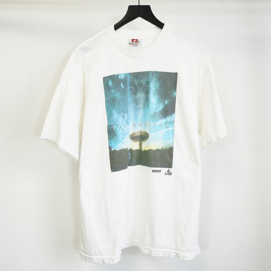 (XL) Vintage 1996 The Arrival Movie Promo T Shirt XL Sci-Fi Charlie Sheen