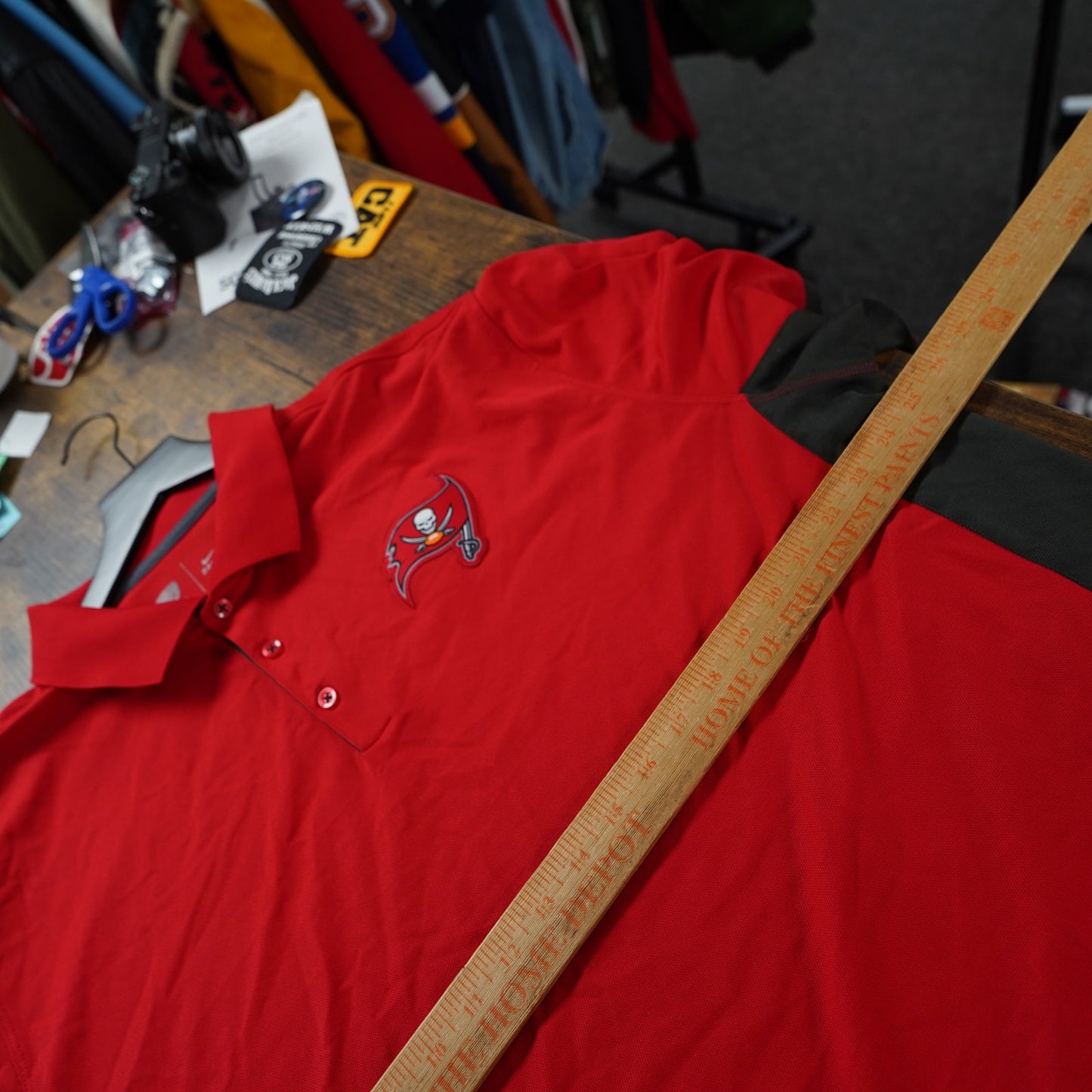 (XXL) Nike Tampa Bay Buccaneers Dri-Fit Polo Shirt Men's XXL Red NFL Equipment