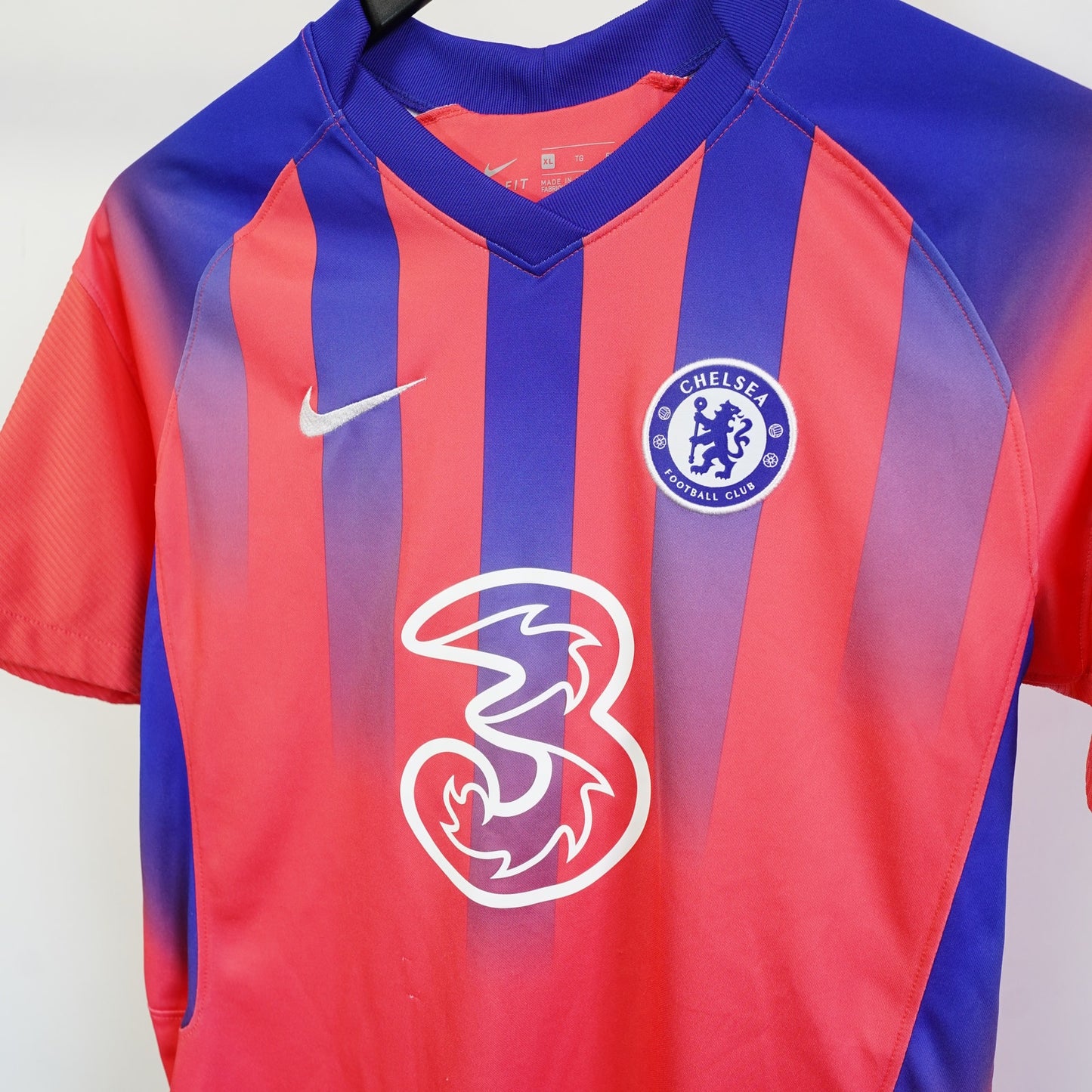 (Boys XL) Nike Chelsea 2020-21 Third Soccer Jersey Youth XL Boys XL Hot Pink Futbol
