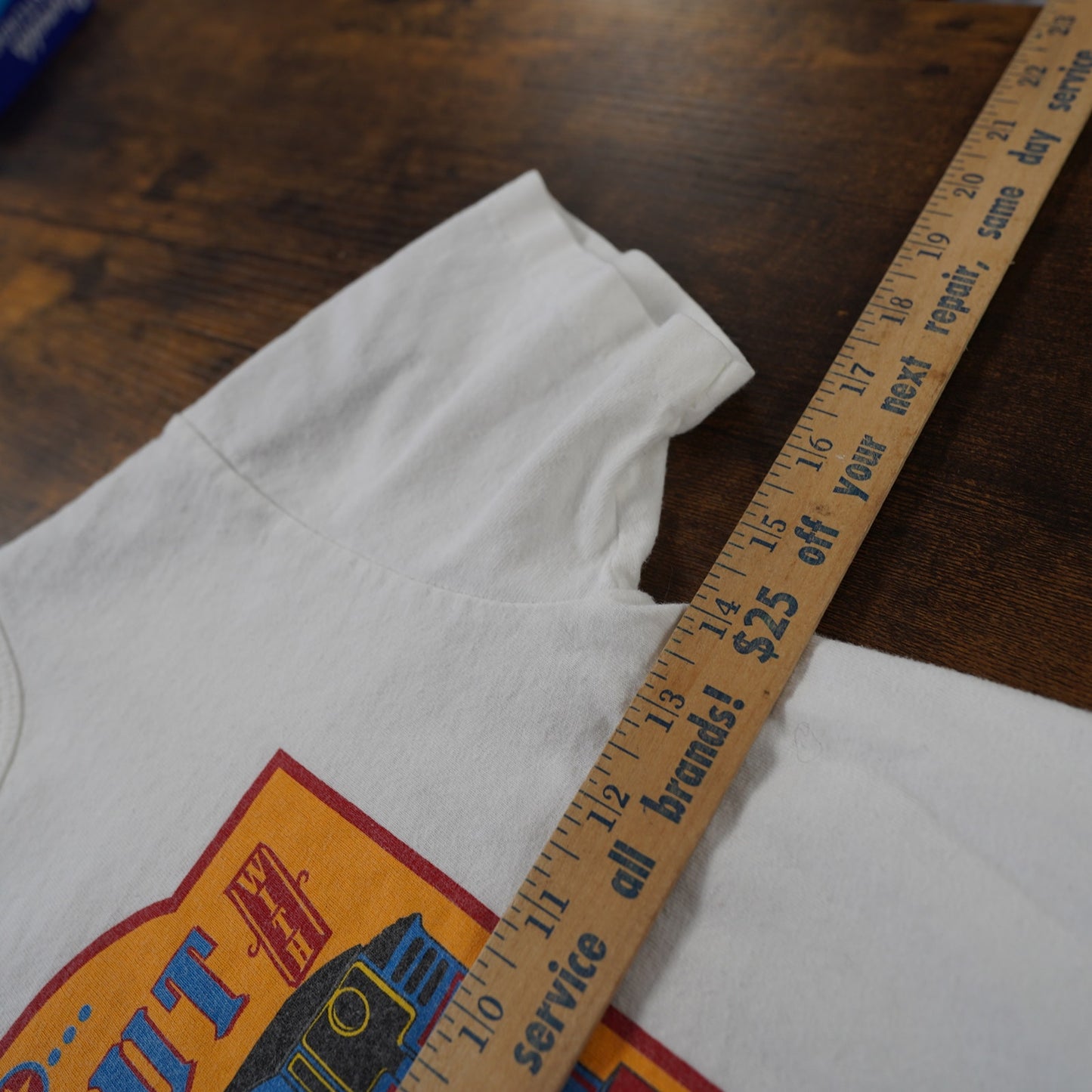 (Youth M) Vintage Thomas the Train Engine Kids T-Shirt Youth Size 7 White 90s Y2K