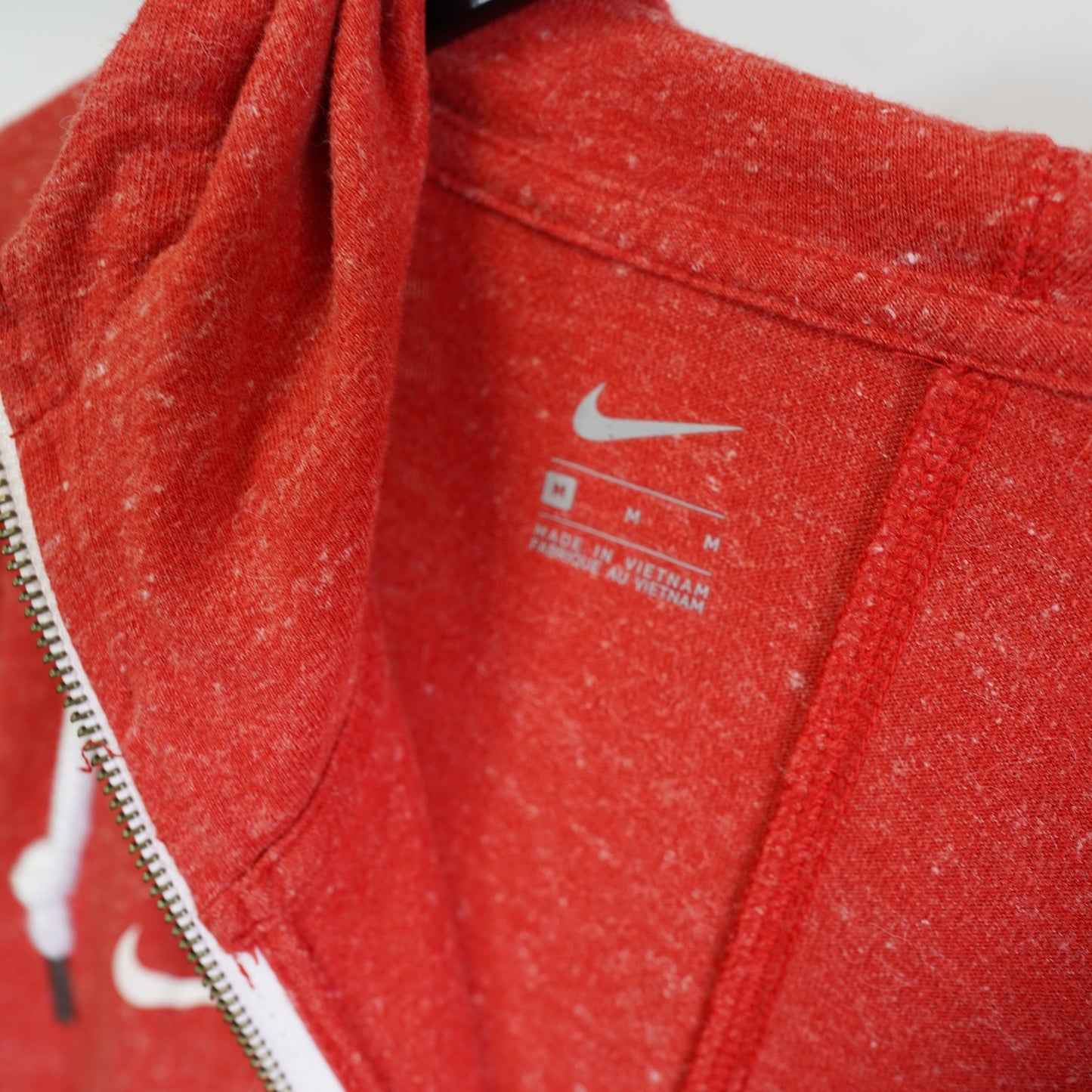 (S) University of Houston Cougars Nike Full Zip Hoodie UH Women's S Red White