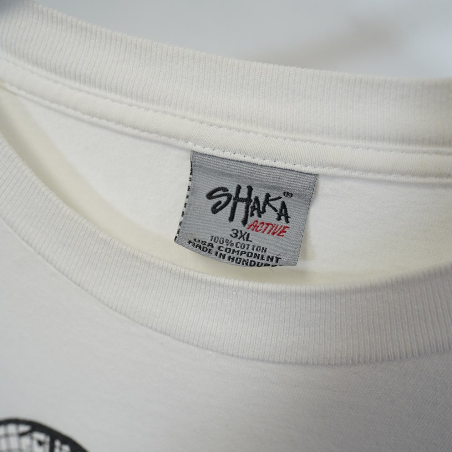 (3XL) Vintage Houston Oilers Screwston Rap T-Shirt Men's 3XL White S.U.C. Y2K Hip Hop