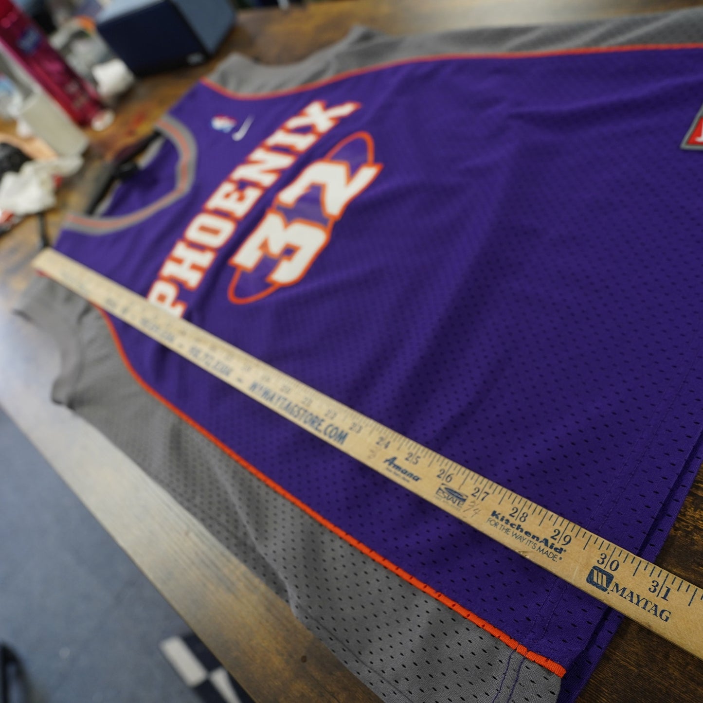 (M) Vintage Amar'e Stoudemire Phoenix Suns Nike Basketball Jersey Men's M Purple