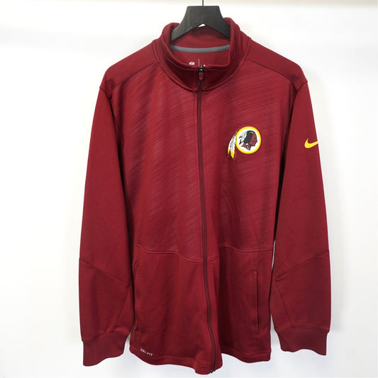 (XL) Nike Washington Redskins Full Zip Sideline Track Jacket Men's XL Commanders Red