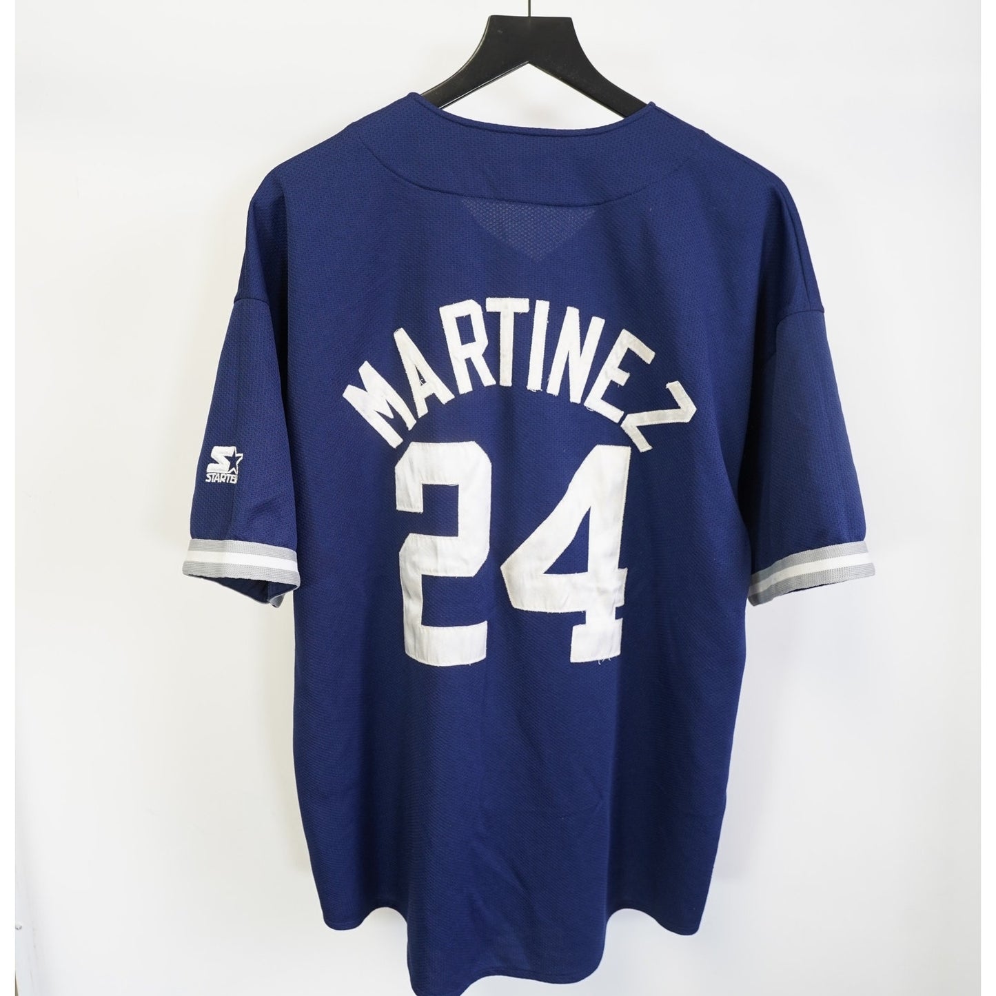 (2XL) Vintage New York Yankees Starter Baseball Jersey #24 Tino Martinez Men's 2XL MLB