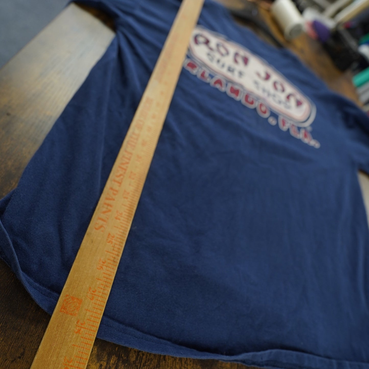 (L) Vintage Ron Jon Surf Shop Y2K Skate Long Sleeve T-Shirt Men's L 2000s Blue Retro