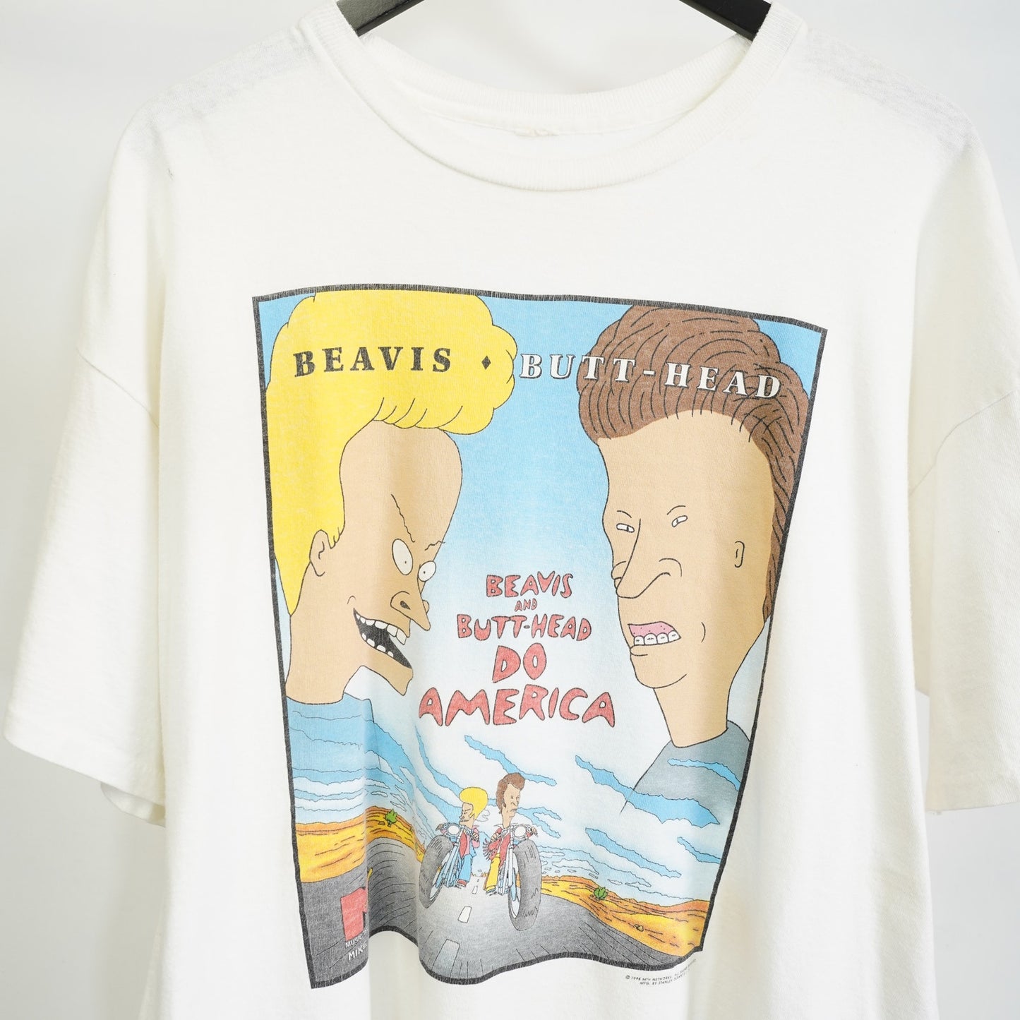 (XL) Vintage Beavis Butthead Do America Movie T-Shirt Men's XL Stanely Desantis 90s
