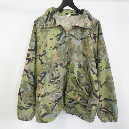 (XL) Vintage Leaves n Limbs Predator Camo Hunting Jacket Men's XL 90s Gorpcore Green