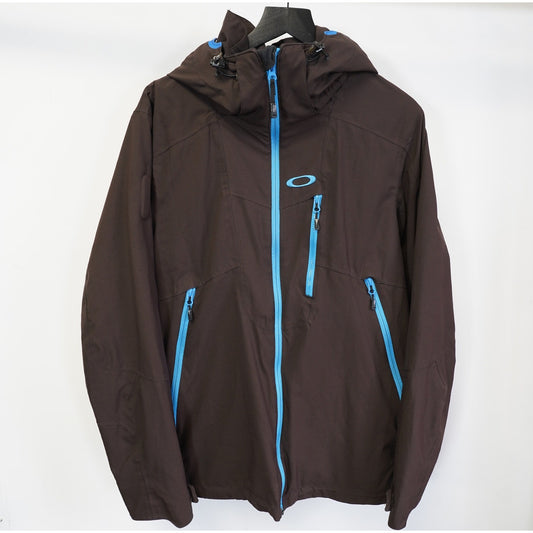 (L) Oakley Spur 3-in-1 Ski Rain Jacket Men's L Brown Gorpcore Outdoors Y2K 2000s