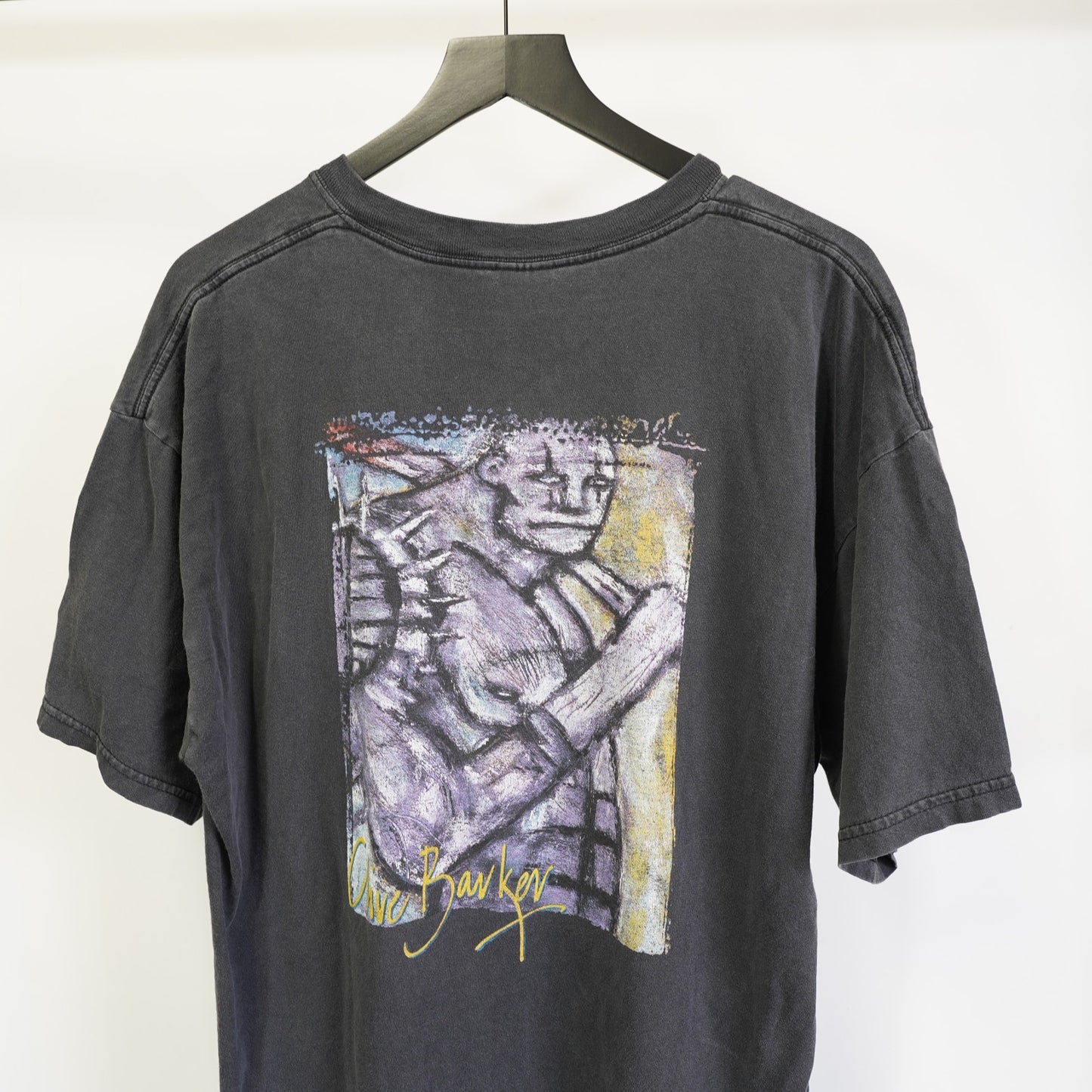 (XL) Vintage Clive Barker Art T-Shirt 90s-2000s Men's XL Black New Orleans Y2K Gildan