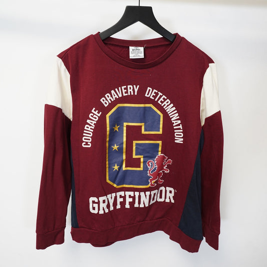 (Youth L) Harry Potter Wizarding World Gryffindor Sweatshirt Youth L 11-13 Maroon Retro