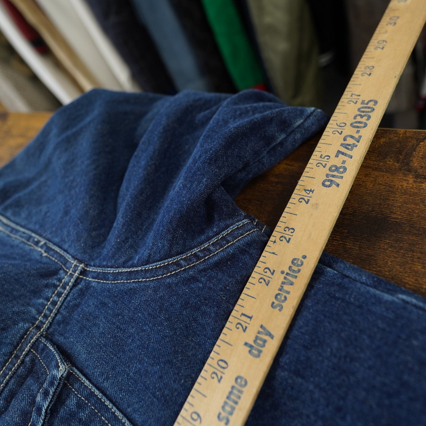 (L) Vintage Gap Sherpa Lined Trucker Denim Jacket Men's L Blue Jean Western