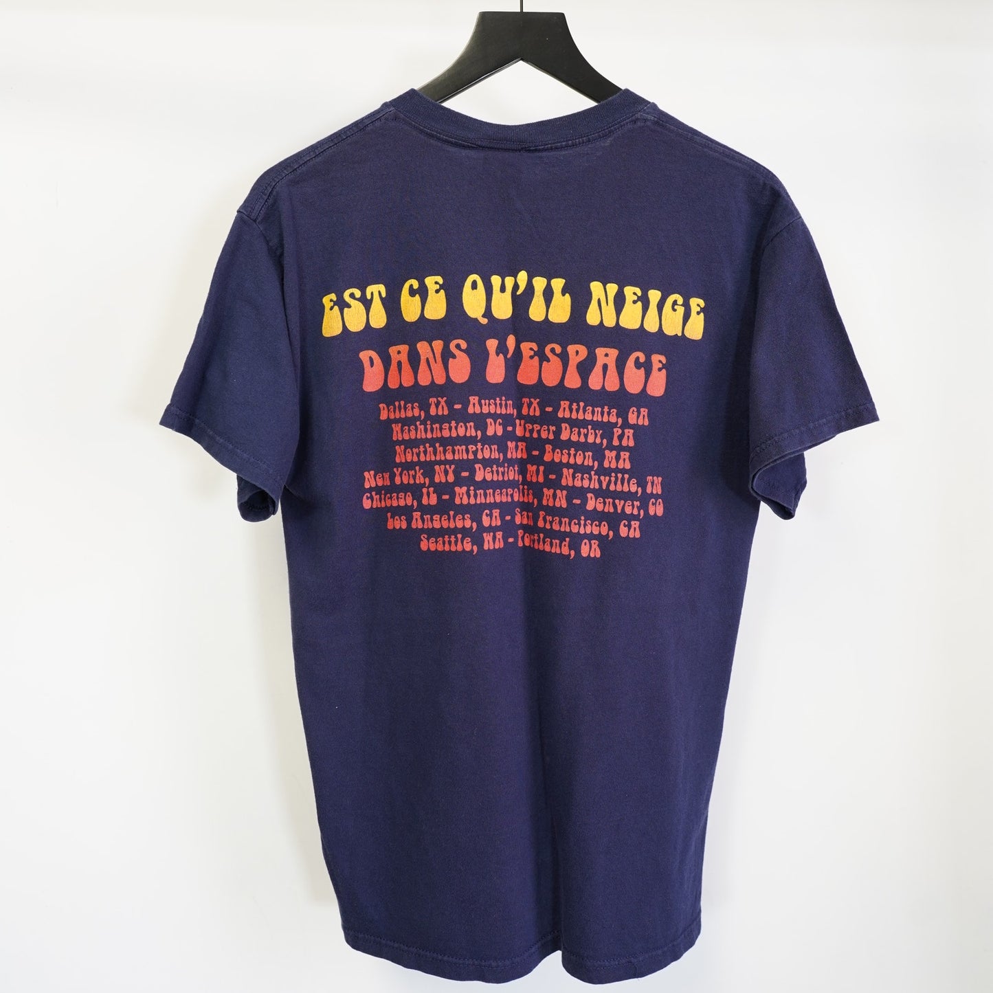 (M) Vintage Ryan Adams 2002 Band Tour T-shirt Men's M Y2K 2000s Eagle Blue