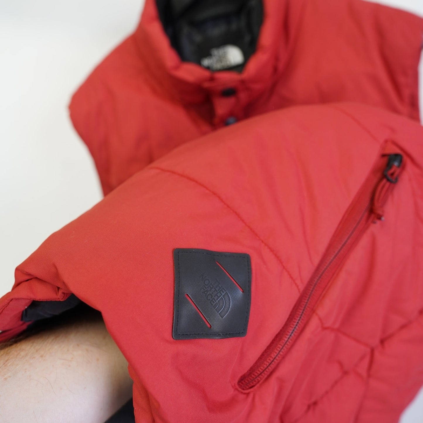 (XL) The North Face Patricks Point Quilted Vest Men's XL Red Gorpcore Hiking Outdoors