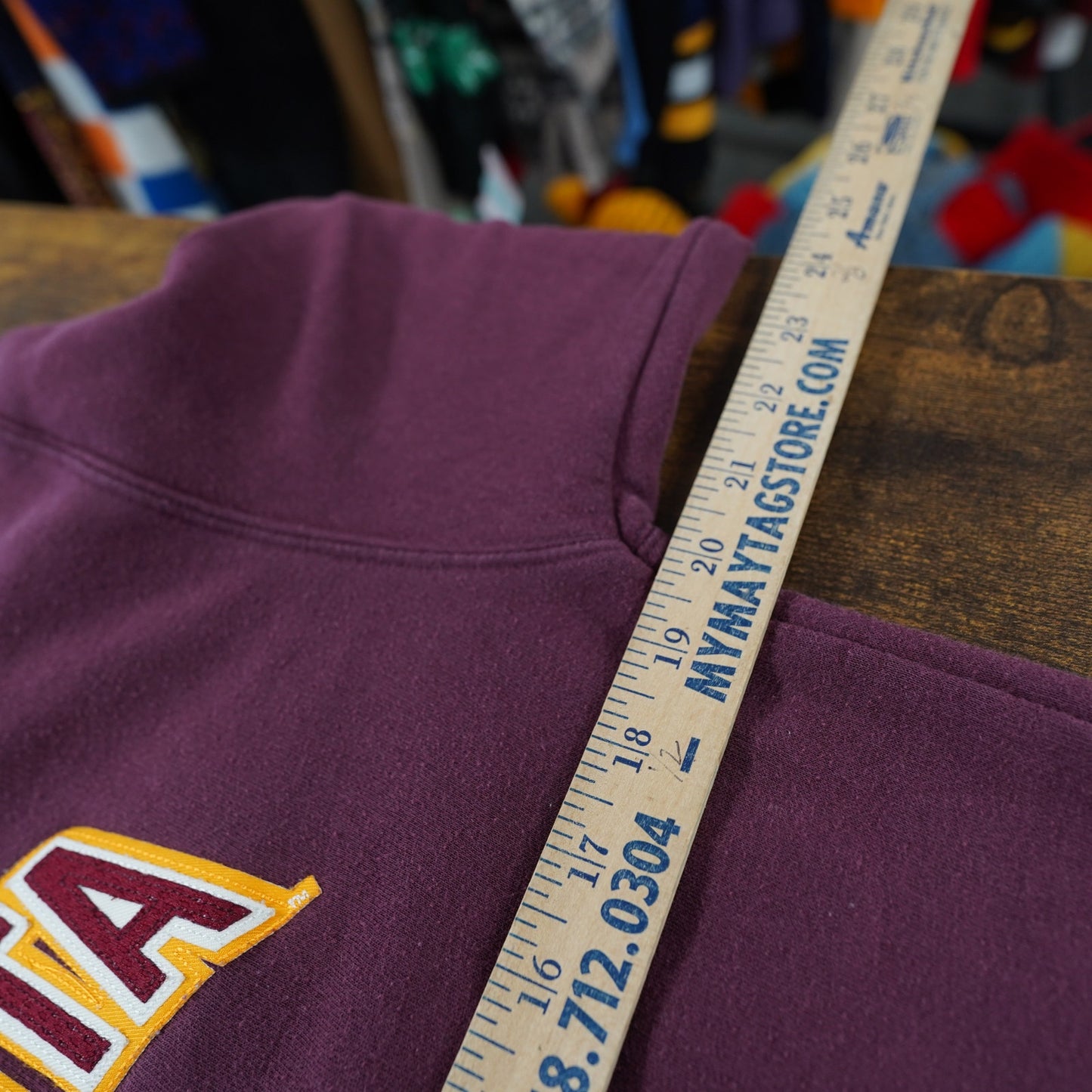 (S) Vintage Minnesota Golden Gophers Stitched Jansport Sweatshirt Men's S Maroon
