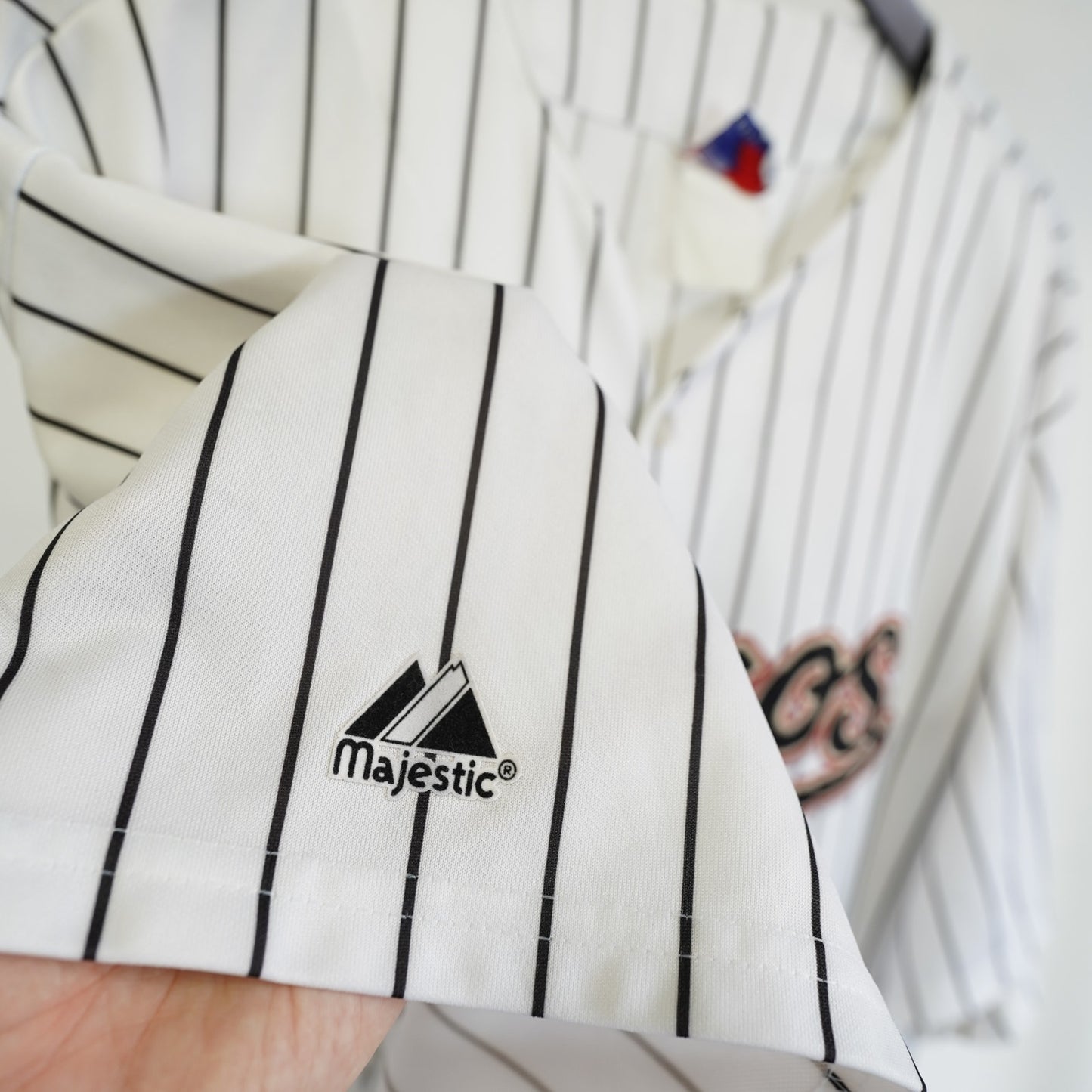 (3XL) Vintage Houston Astros Pinstripe Majestic Authentic Baseball Jersey