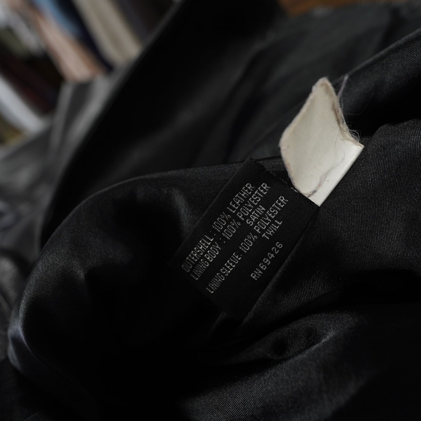 (Women's M) Vintage Wilson's Leather Pelle Studio Button Up Jacket Women's M Black Coat