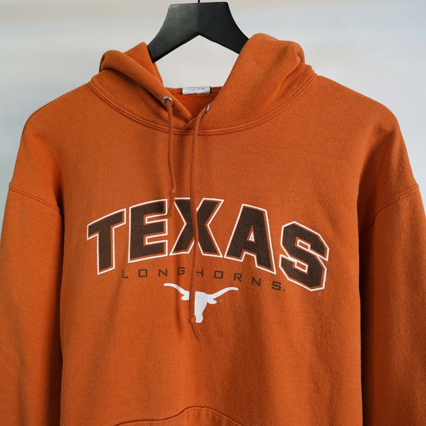 (M) Vintage Texas Longhorns Jerzees 2000s Hoodie Men's M Jacket Burnt Orange Y2K