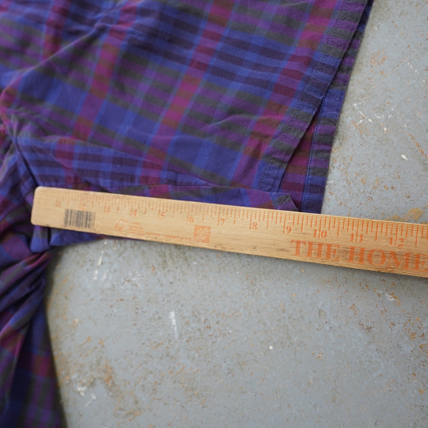 (Sz. 36) Vintage 90s Brooks & Brothers Golf Chino Shorts Plaid Purple Men's 36 Preppy