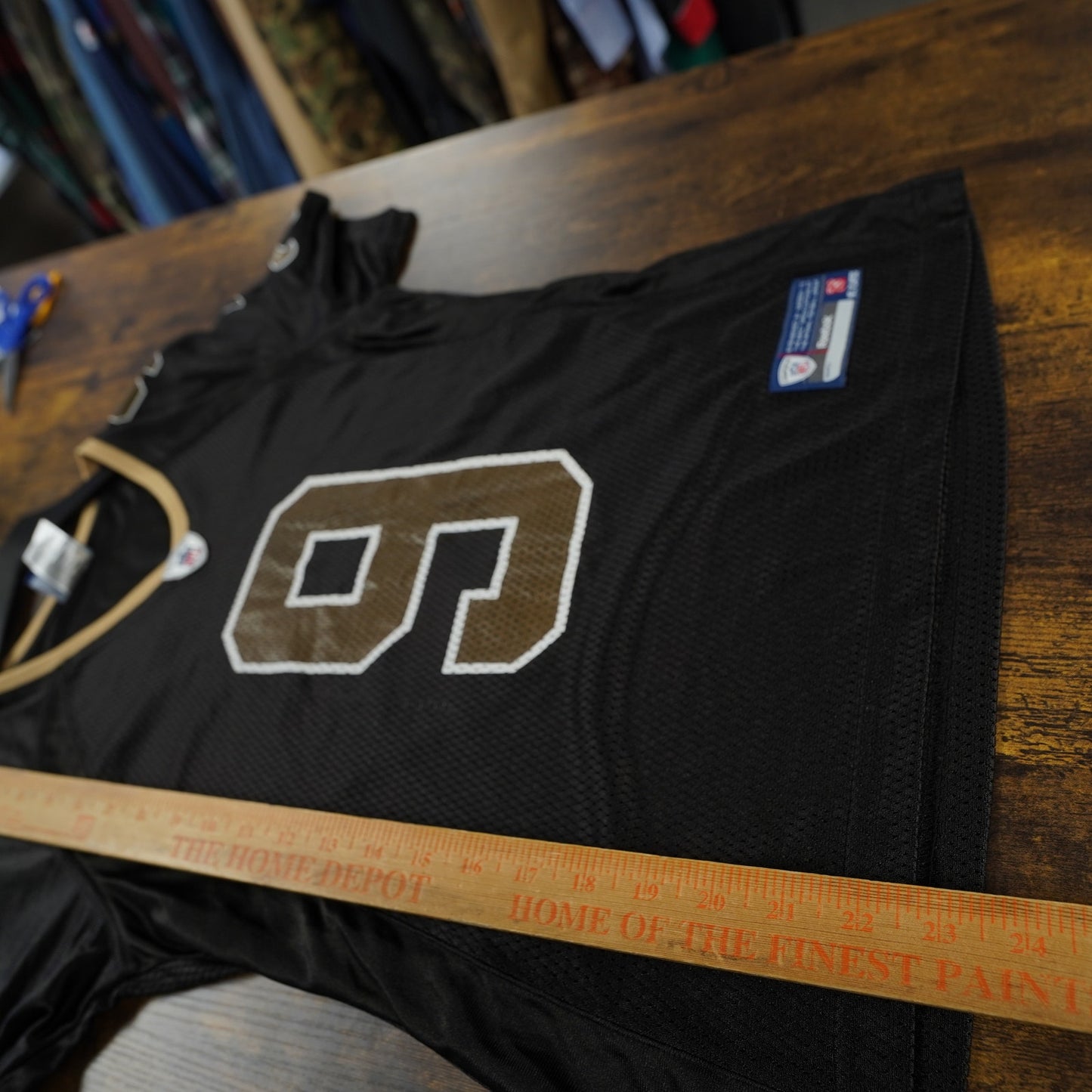 (Women's S) Vintage Drew Brees New Orleans Saints Jersey Women's S Reebok Black NFL Official