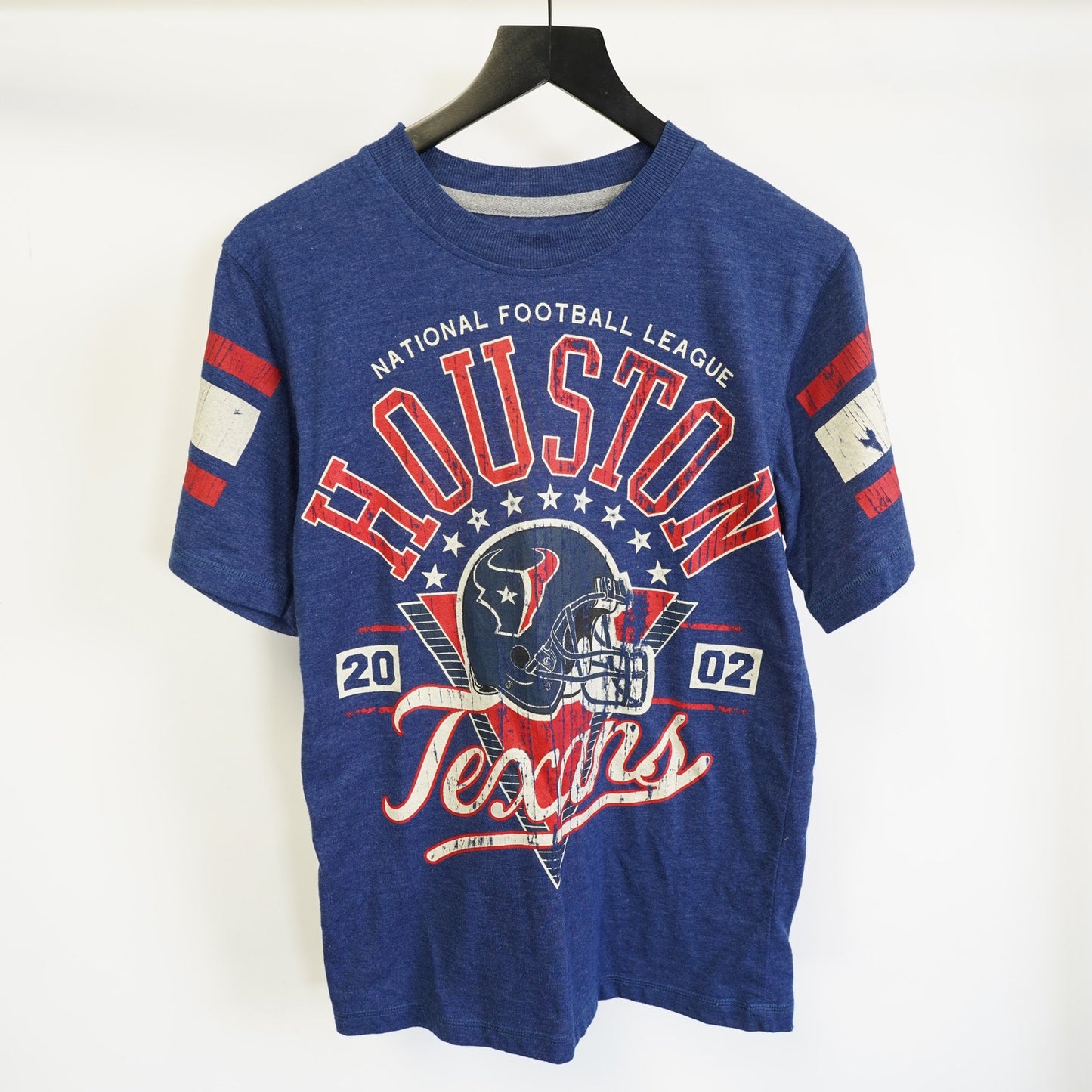 (Women's S) Houston Texans NFL Team Apparel T-Shirt Women's S Football Navy Blue Jersey