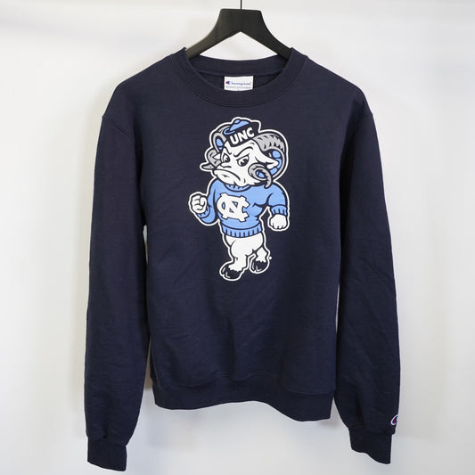 (S) University of North Carolina Tar Heels Champion Sweatshirt Men's S Blue UNC