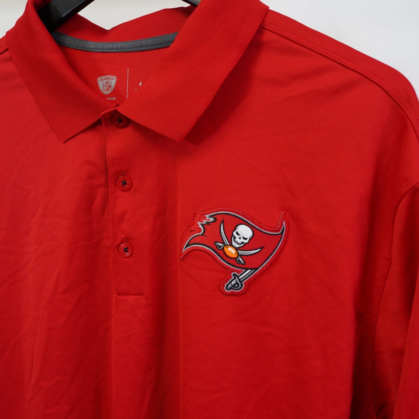 (XXL) Nike Tampa Bay Buccaneers Dri-Fit Polo Shirt Men's XXL Red NFL Equipment
