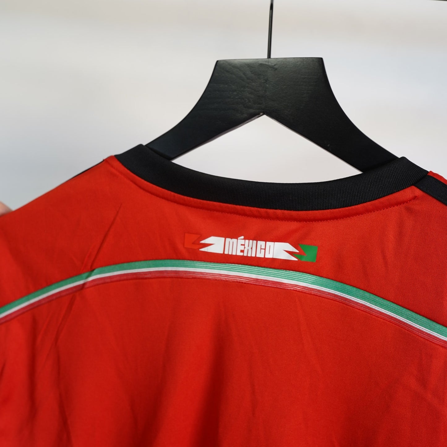 (L) Adidas Mexico 2014 World Cup Away Soccer Jersey Men's L/XL Red Futbol