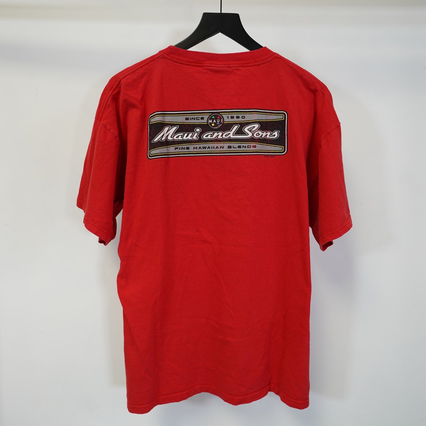 (XL) Vintage Maui and Sons Y2K Surf T-Shirt Men's XL Red Skate 2000s