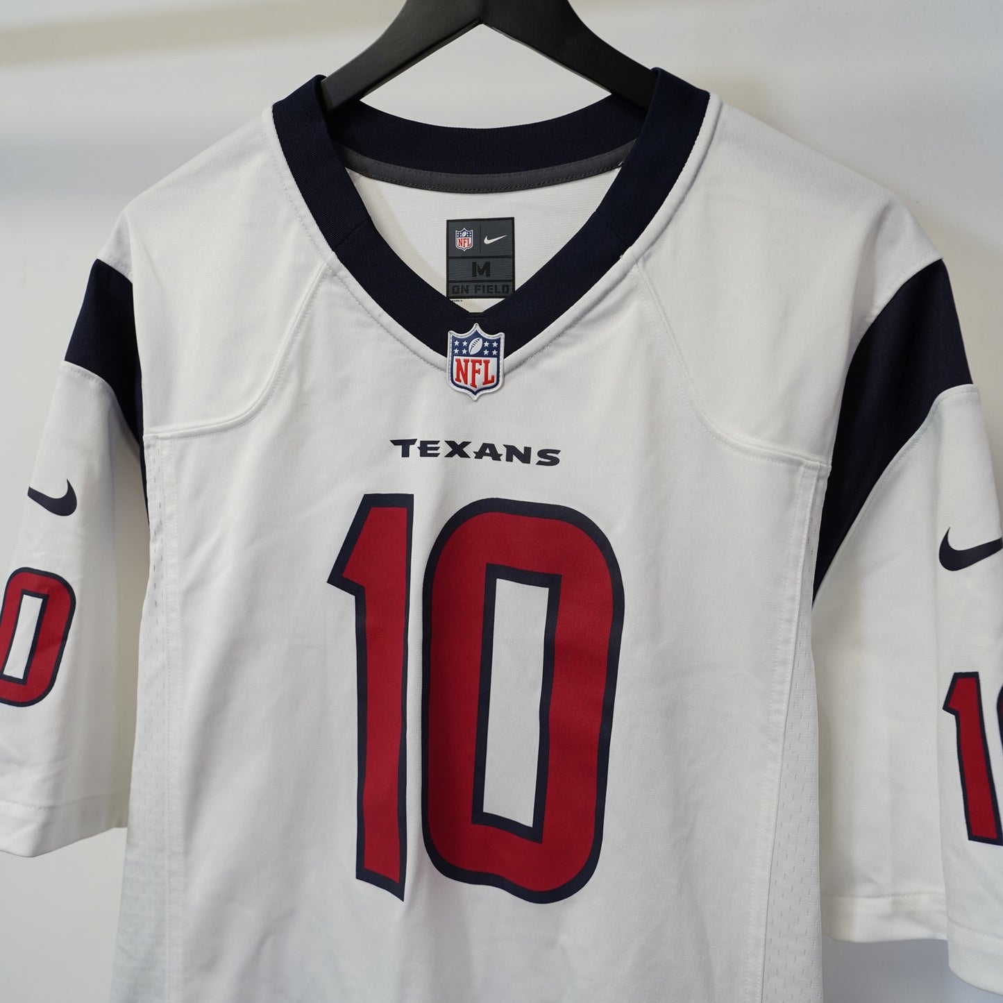 (M) Houston Texans Nike DeAndre Hopkins On Field Football Jersey Men's M White NFL