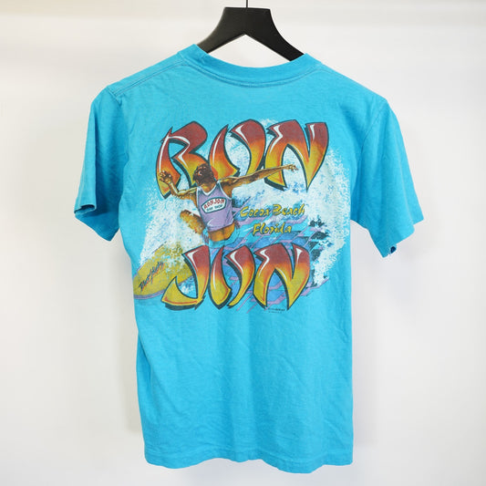 (S) Vintage Ron Jon Surf Shop Single-Stitch 80s Pocket T-Shirt Men's S Blue Anvil