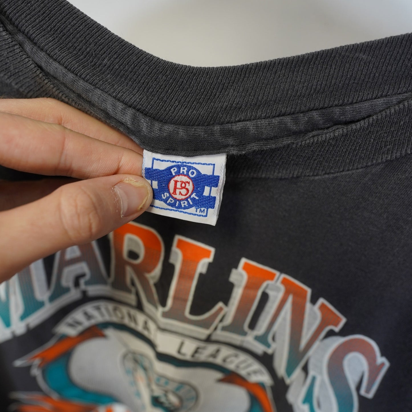 (XL) Vintage Florida Marlins Single Stitch T-Shirt MLB