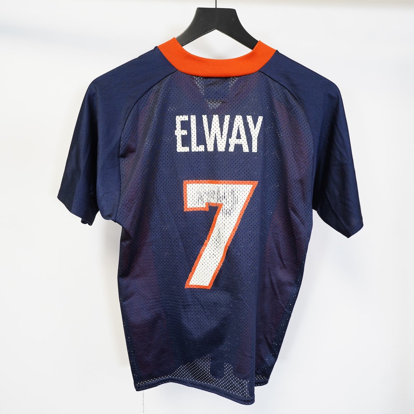 (Youth M) Vintage John Elway Denver Broncos Logo Athletic Football Jersey Youth M Kids
