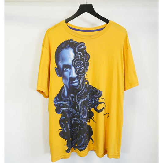 (XXL) Kobe Bryant Nike Dri-Fit Black Mamba Snake Face Medusa 2011 Men's XXL LA Lakers