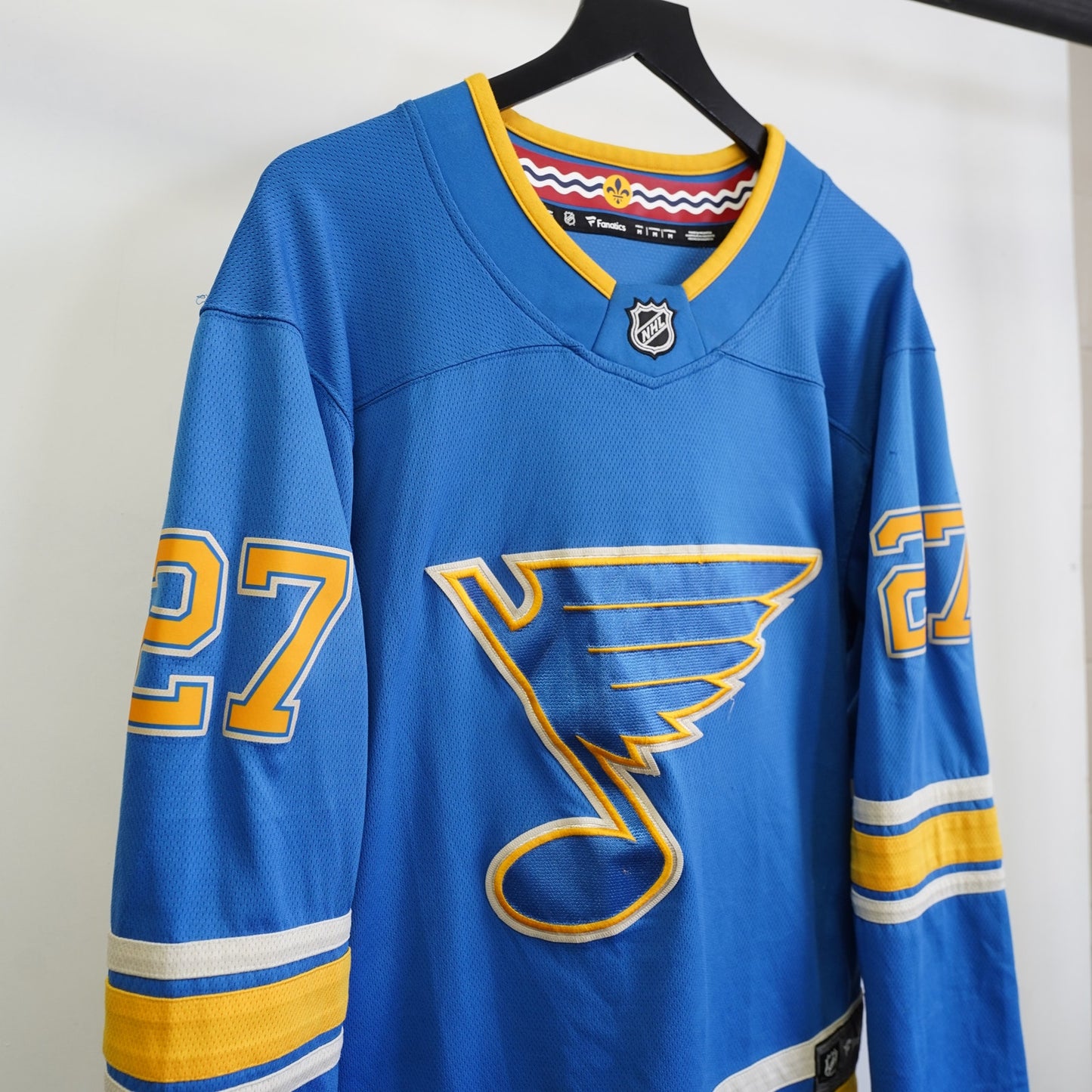 (M) St. Louis Blues Stitched Alex Pietrangelo Hockey Jersey Men's M Blue Fanatics