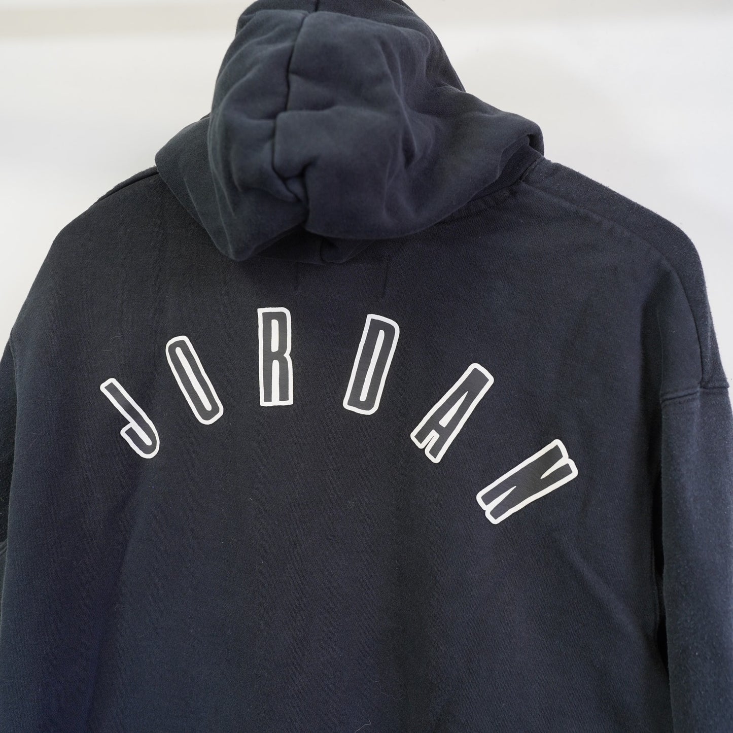 (M) Air Jordan Flight MVP Hoodie Men's M Black White Retro 8 Streetwear
