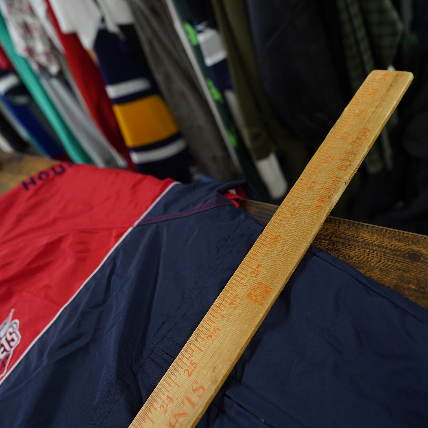 (XXL) Vintage Houston Rockets 90s Puma Windbreaker Jacket Men's XXL Red Blue Retro