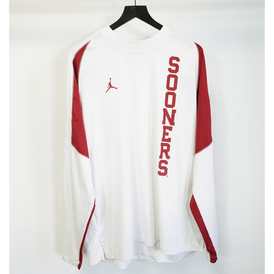 (XL) Oklahoma Sooners Air Jordan Basketball Shooting Long Sleeve T-Shirt Men's XL