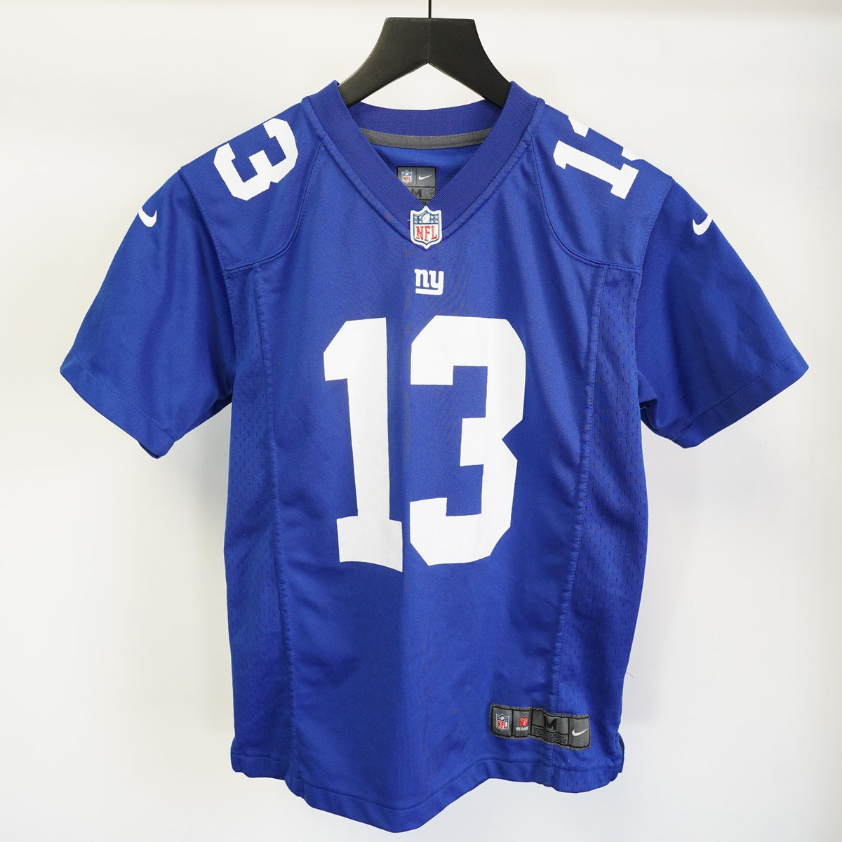 (Kids M) Nike Odell Beckham Jr. New York Giants Jersey Kids M Boys Youth Blue Retro