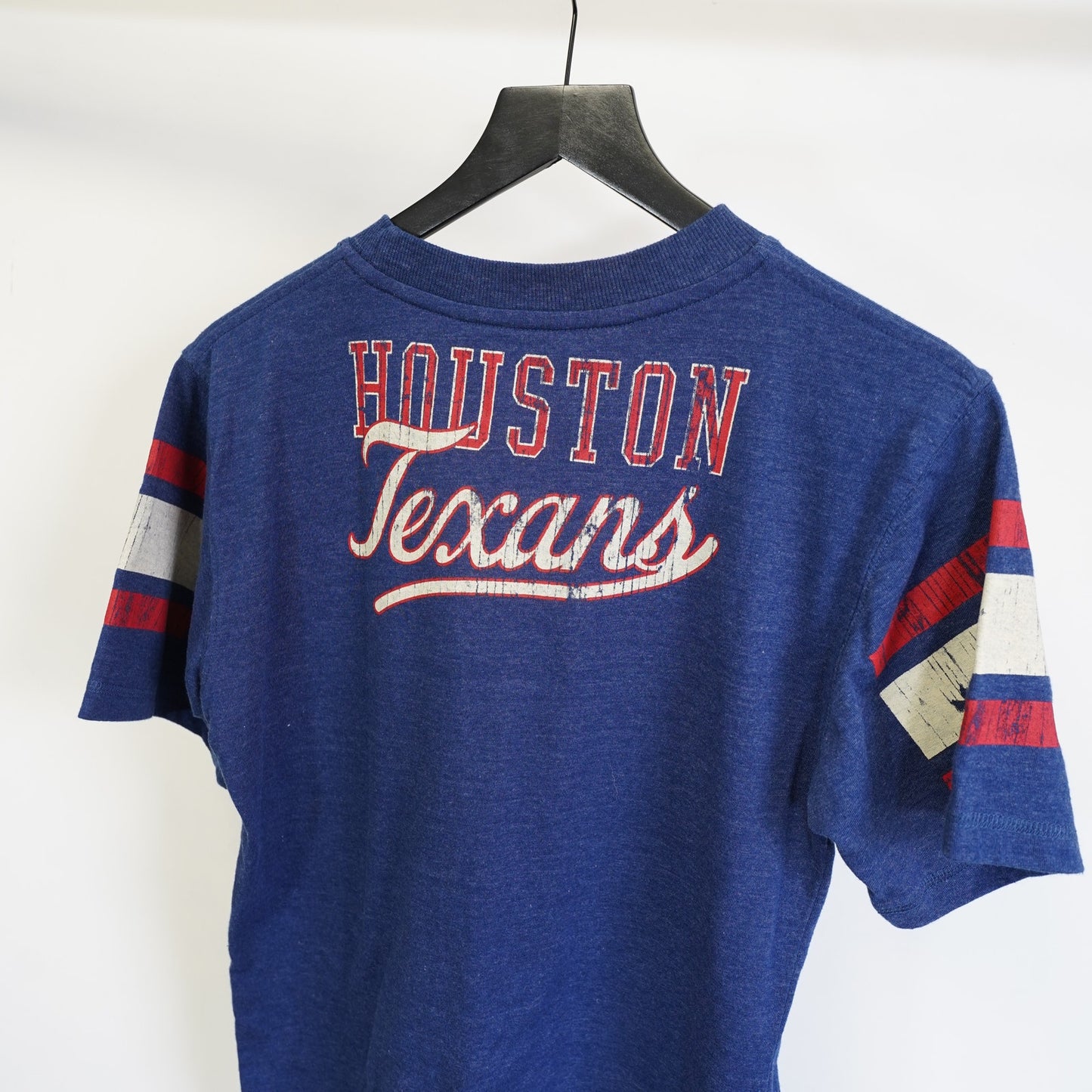 (Women's S) Houston Texans NFL Team Apparel T-Shirt Women's S Football Navy Blue Jersey