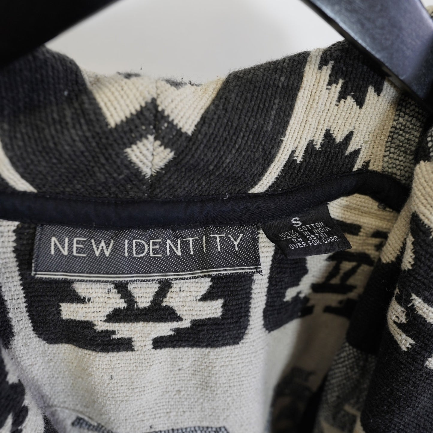 (Women's S) Vintage New Identity South Western Aztec Blanket Jacket Navajo Rodeo