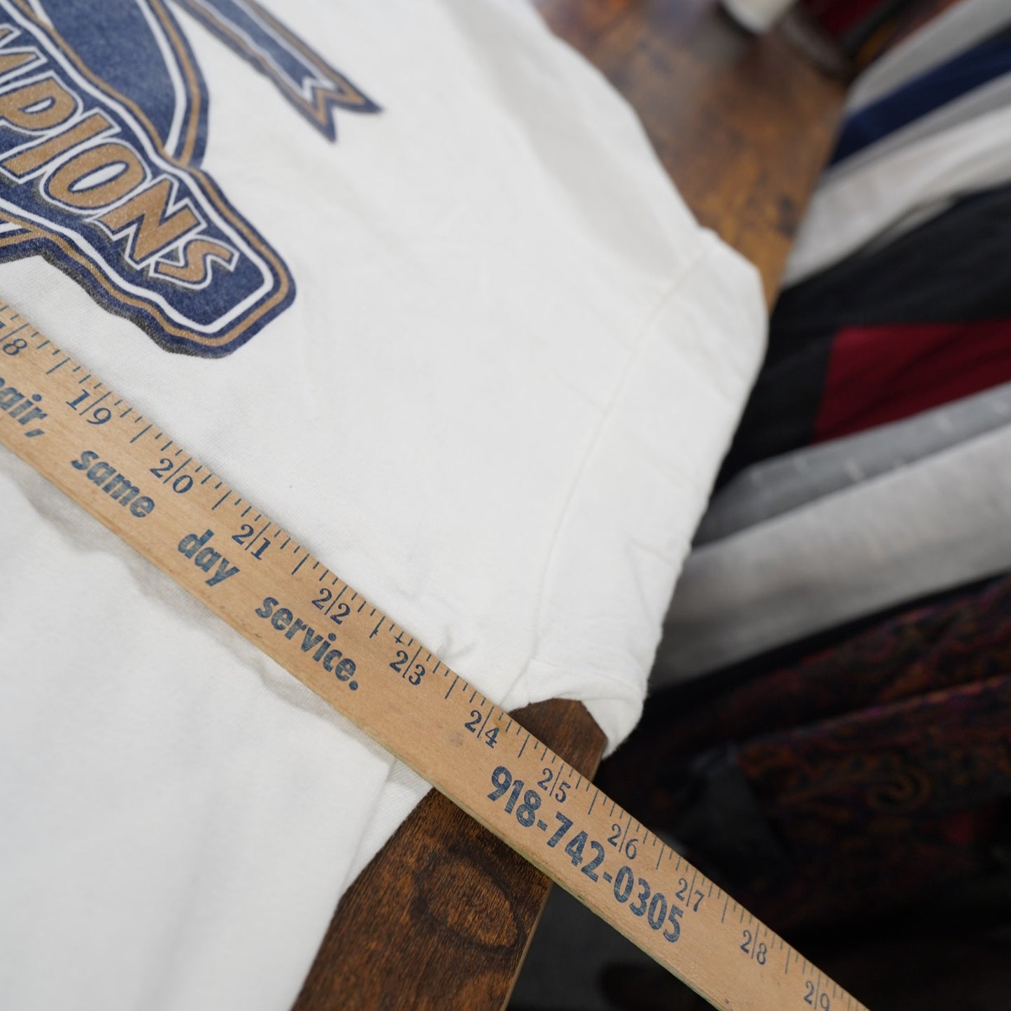 (XXL) Vintage St. Louis LA Rams NFC Champs T-Shirt Men's XXL White 2000s Retro NFL