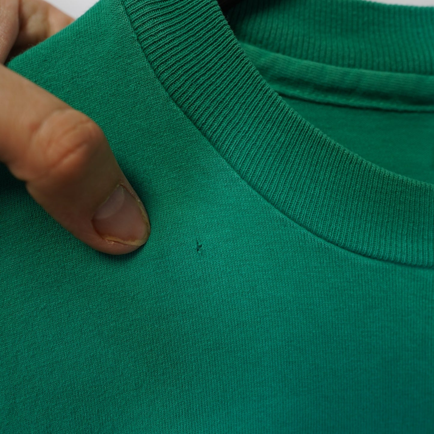 (XL) Vintage Santa Garfield Christmas T-Shirt Men's XL Single Stitch Green Holiday