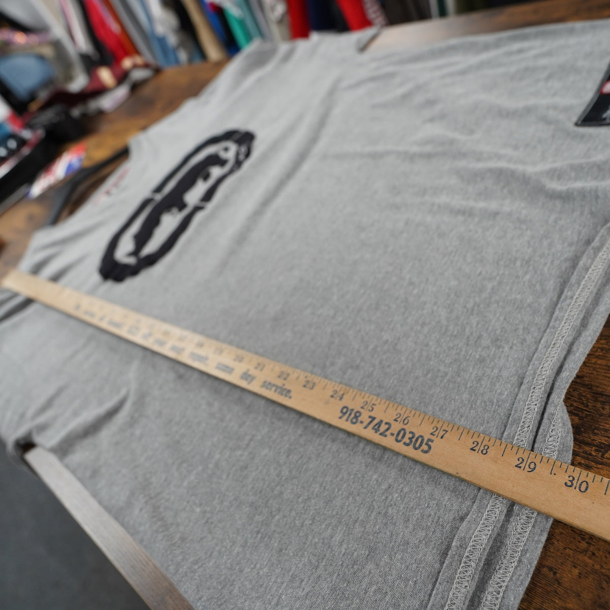 (XL) Vintage Ecko Unlimited Sewn Y2K Long Sleeve T-Shirt Men's XL Gray 2000s Hip Hop